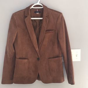Tommy Hilfiger faux suede Blazer
